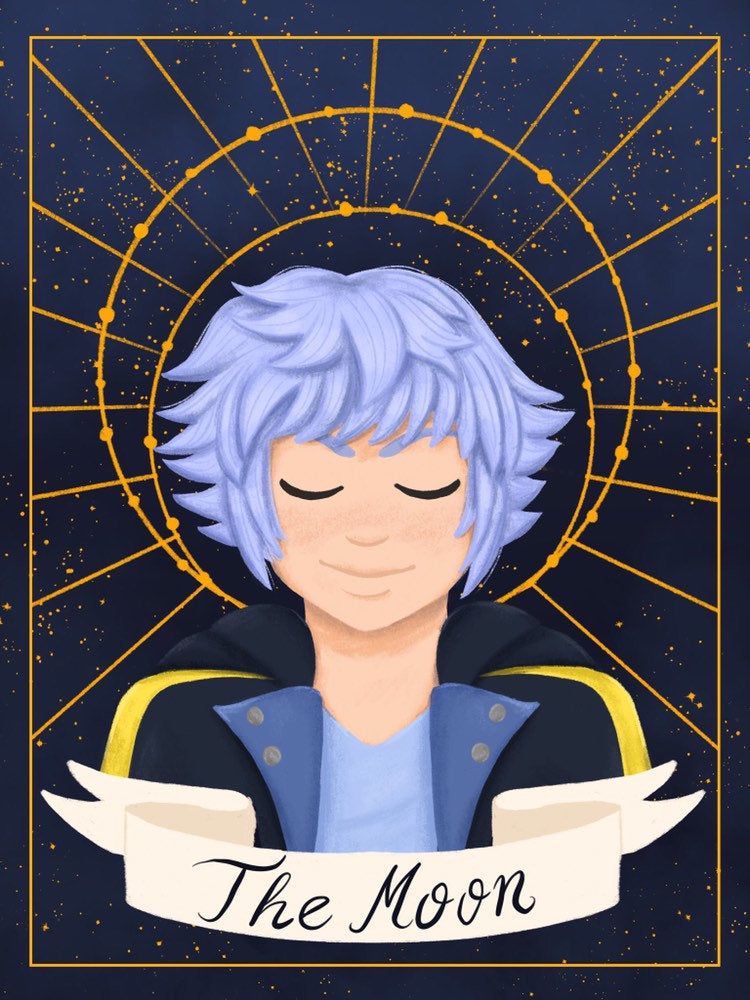 SALE Kingdom Hearts: Riku "Moon" Print