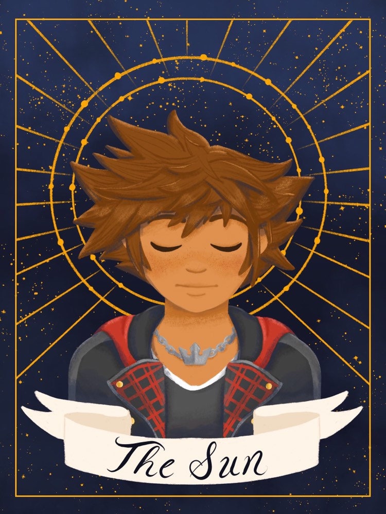 SALE Kingdom Hearts: Sora "Sun" Print