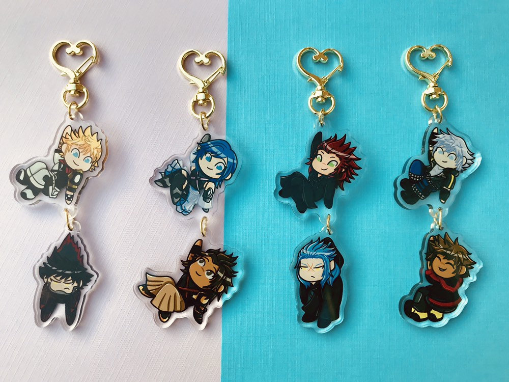 We'll Go Together-Kingdom Hearts Acrylic Charms