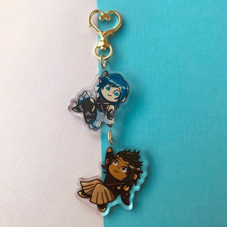 We'll Go Together-Kingdom Hearts Acrylic Charms