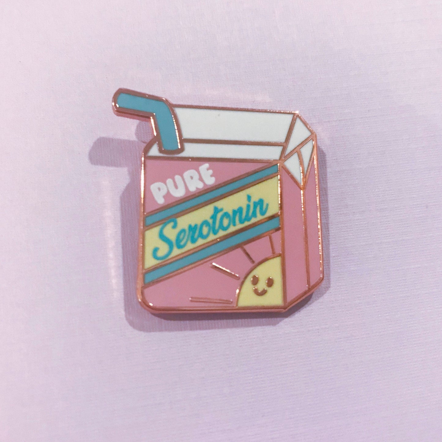 Pure Serotonin & Hello I’m Baby Enamel Pins