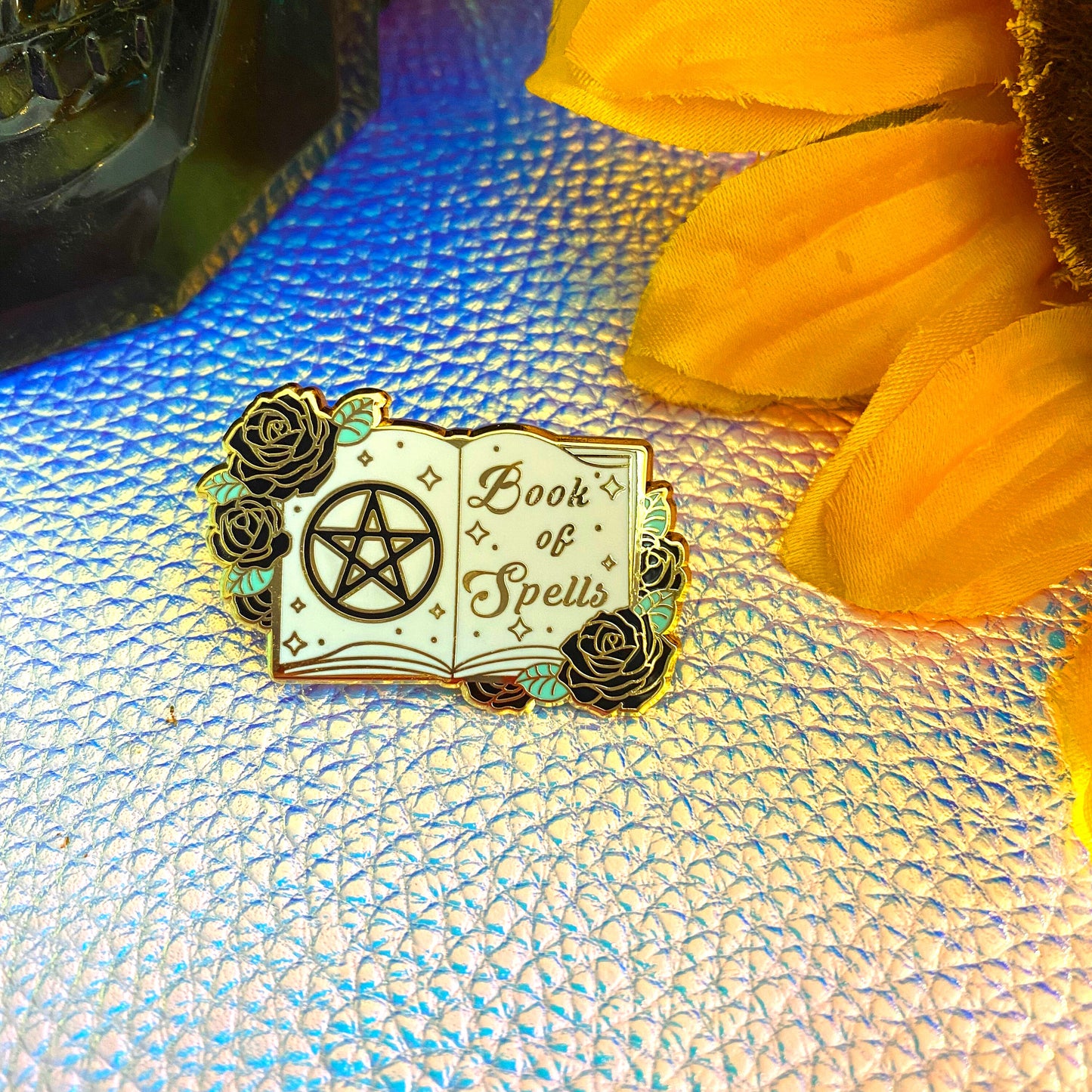 Book of Spells Pin