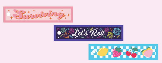 PREORDER Embroidered Keychains