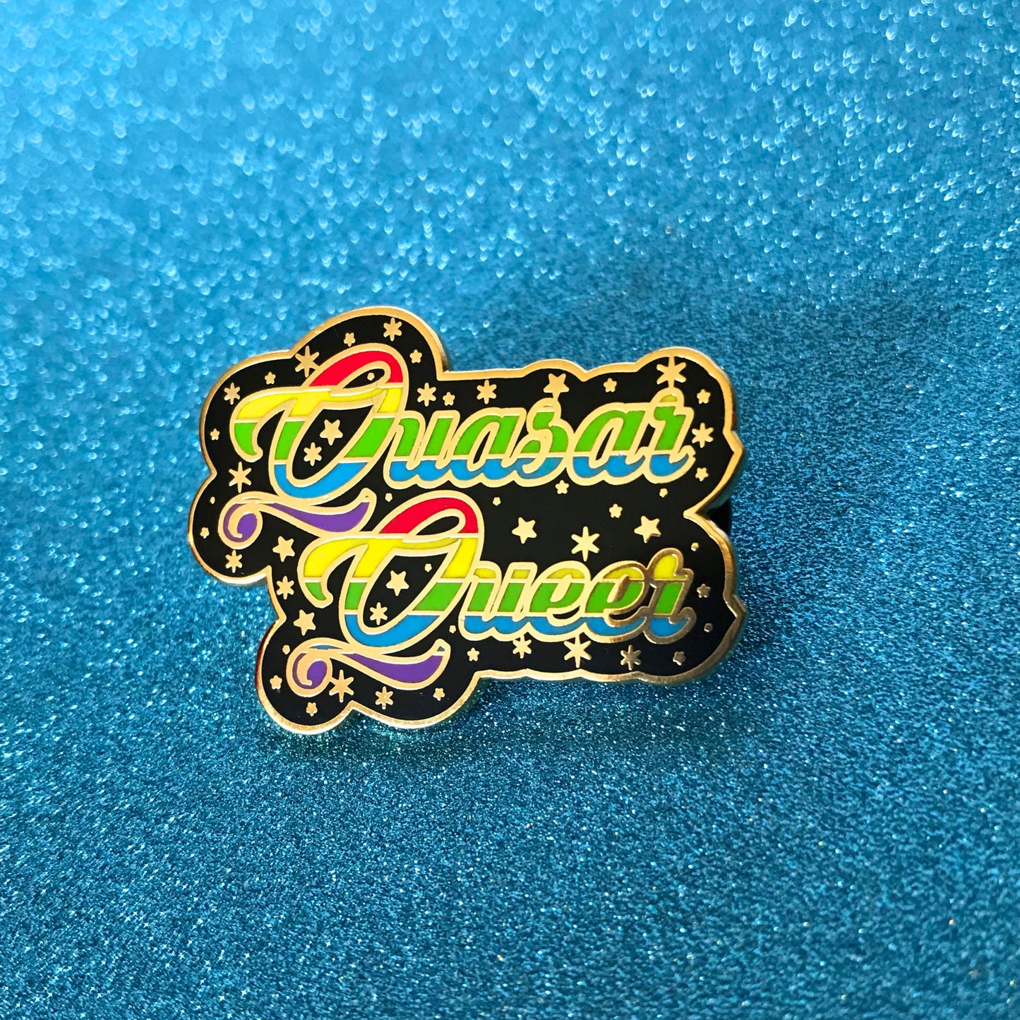 Pride in Space Enamel Pins